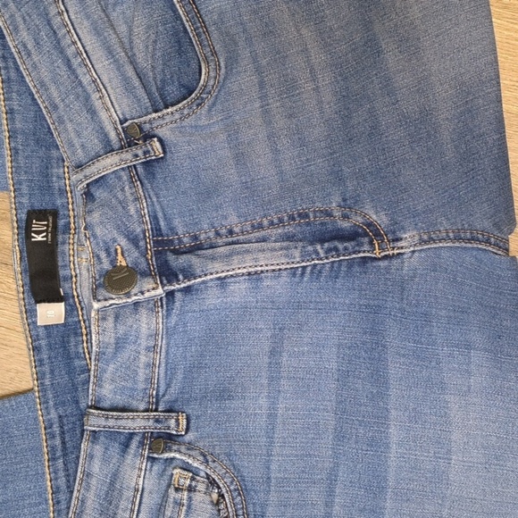 sac724 ✂️Donna High Rise w/ 27.5" Inseam Skinny KUT Denim Jeans - Picture 3 of 6